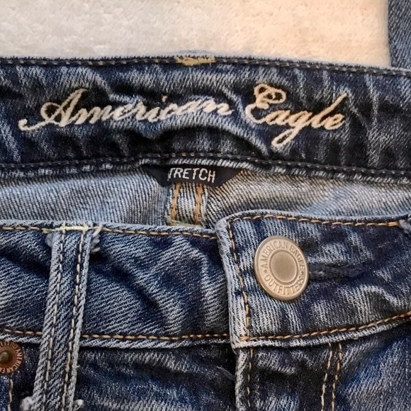 American Eagle Distressed Skinny Stretch Size 4 - Picture 6 of 7